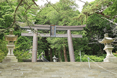 6月12日　北海道・函館八幡宮参拝