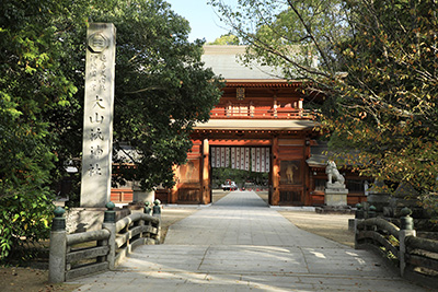11月13日　大三島・大山祇神社参拝　19年前第82回日垣宮主降誕祭を行った神社