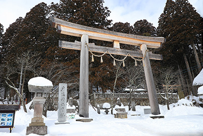 3月6日　三重・信州　戸隠神社中社　正式参拝