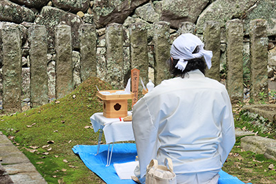筑波山神社　正式参拝ならびに筑波山神修